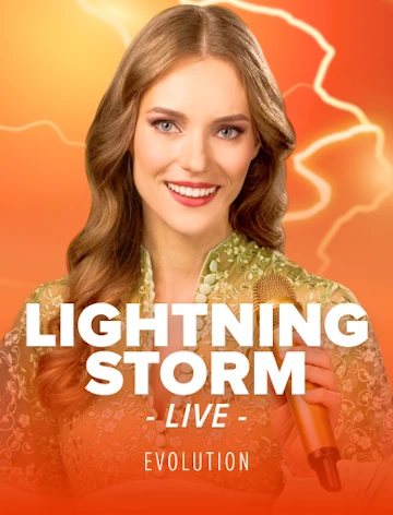 Lightning Storm from Evolution, live on Winzter Casino