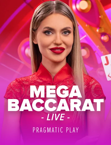Mega Baccarat from Pragmatic Play Live, live on Winzter Casino
