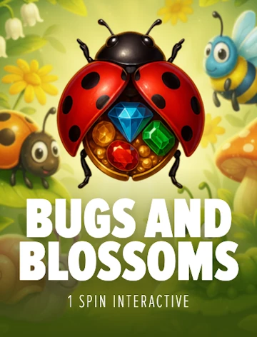 Bugs and Blossoms from 1Spin Interactive, live on Winzter Casino